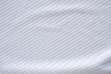 White sports clothing fabric football shirt jersey texture abstract background