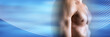 © thodonal - Muscular chest; panoramic banner