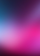 Leinwandbilder - Abstract gradient background. Ultraviolet glow on a dark abstract background. Empty wallpaper template