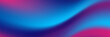 © saicle - Blue purple neon smooth liquid waves abstract background. Vector banner design
