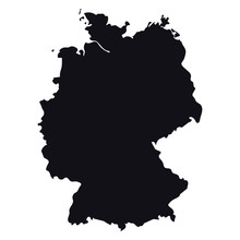 High Detailed Vector Map - Germany