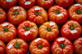 Fototapeta Kuchnia - Fresh beef tomatoes