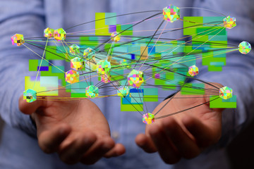 using cloud technology to send and receive files.