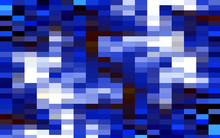 Blue White Abstract Blue Background With Squares