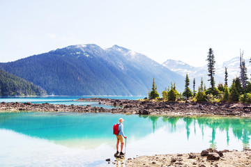 Wall Mural - Garibaldi lake