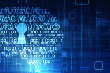 2d illustration technology cyber security
