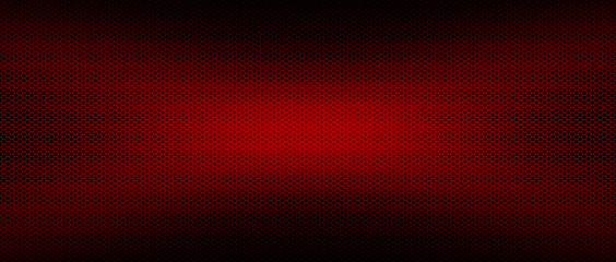 Wall Mural - red and black mesh metal background and texture.