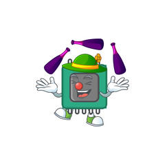 Sticker - Smart RAM cartoon character style playing Juggling