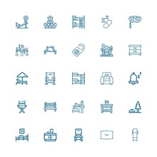 Editable 25 Rest Icons For Web And Mobile