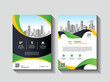 © ihsanudin - Vector flyer template layout design. For business brochure, poster, annual report, leaflet, magazine or book cover