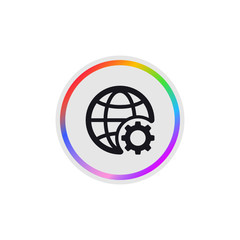 Web Settings -  Modern App Button
