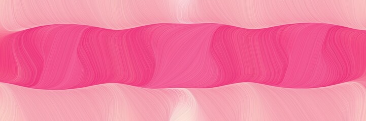 Poster - surreal header with pastel magenta, mulberry  and pale violet red colors. dynamic curved lines with fluid flowing waves and curves