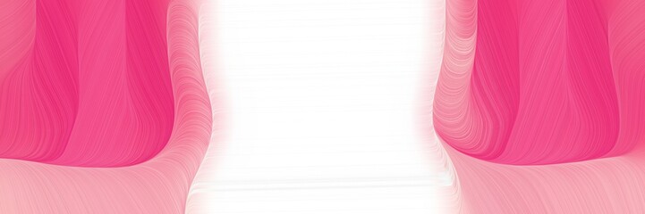 Poster - modern header design with mulberry , misty rose and pastel magenta colors. dynamic curved lines with fluid flowing waves and curves