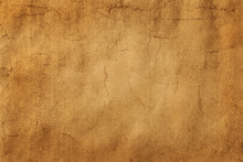 Top View Of The Ancient Old Surface Of Paper Or Parchment. Abstract Trendy Vintage Grunge Texture Background