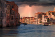 Venedig mit Blitz und Sturm