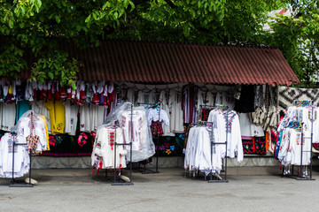 Wall Mural - Romanian traditional clothes