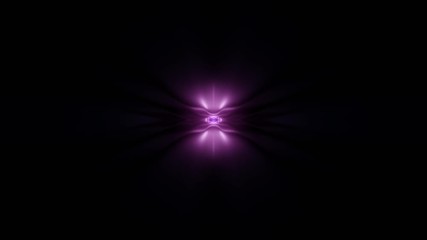 Wall Mural - colorful futuristic tunnel 3d render animation