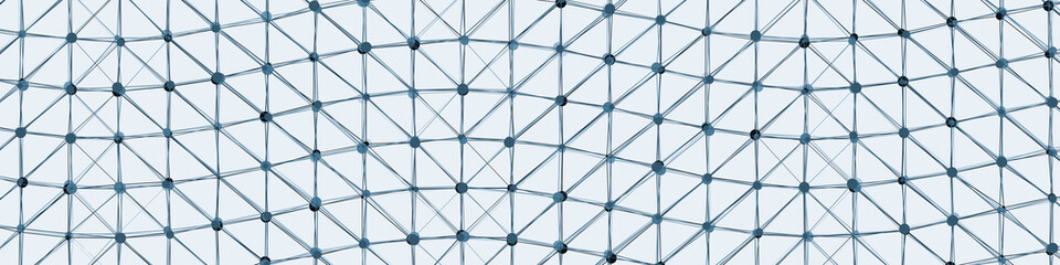 Abstract Low Polygon Mesh Generative Art background illustration
