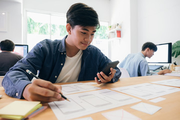 UX UI and Programming development technology.