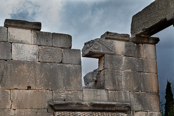 Historical parks of Israel. Monuments, beautiful views. To study history and culture.