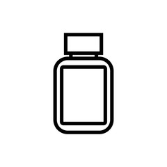 Poster - plastic bottle product line style icon