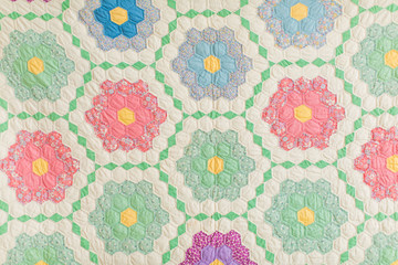 Wall Mural - Flower Garden Quilt