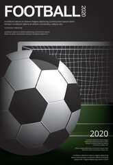 Poster - Soccer Football Poster Vestor Illustration