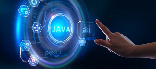 Wall Mural - software, web development, programming concept. programming languages java and program. software dev