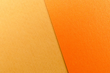 Colored paper texture background. Place for text. Two tones. Background for presentation.