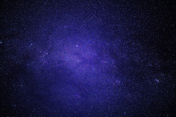 Wall Mural - blue abstract background with starry sky