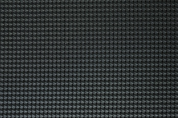 Textured grey fabric as background, closeup view