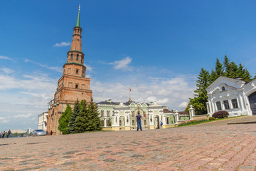 Syuyumbike tower in the Kazan Kremli