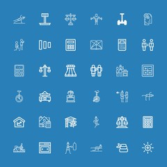  Editable 36 balance icons for web and mobile