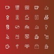 © Nadir - Editable 25 latte icons for web and mobile