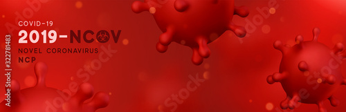 Fotomural Novel Coronavirus (2019-nCoV)