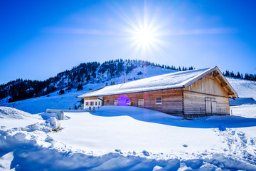 Wall Mural - spitzingsee lake - bavaria