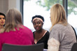 © Sam Edwards/Caia Image - Women talking in support group circle
