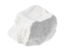 Unpolished Chalk (white Limestone) Rock Cutout