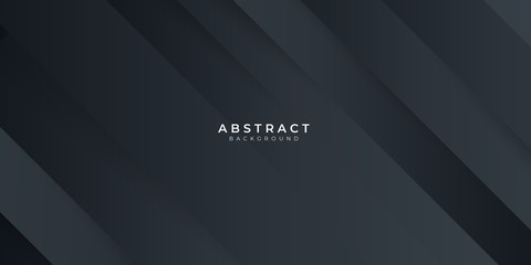 Modern dark black neutral abstract background for presentation design	