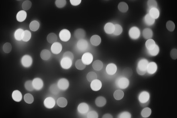 White Bokeh images abstract background