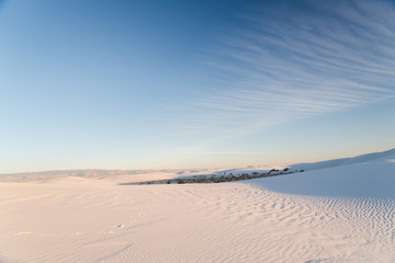 Wall Mural - White Sands National Park in Alamogordo, New Mexico. 