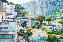 Villas Architecture In Capri Island