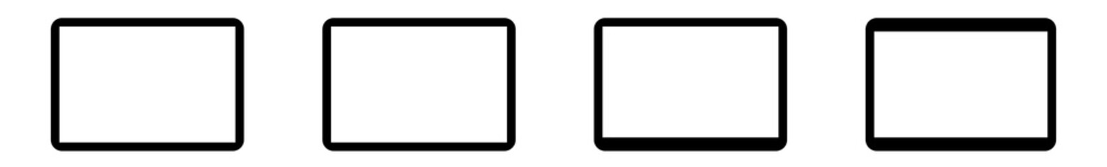 Wall Mural - tablet computer icon black | tablets illustration | tablet pc symbol | display logo | touch screen s