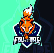 Fox Mascot Esport Logo Designs