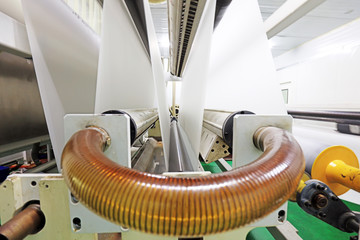 Glass intermediate film production line, in a factory