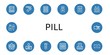 © Natalia - Set of pill icons