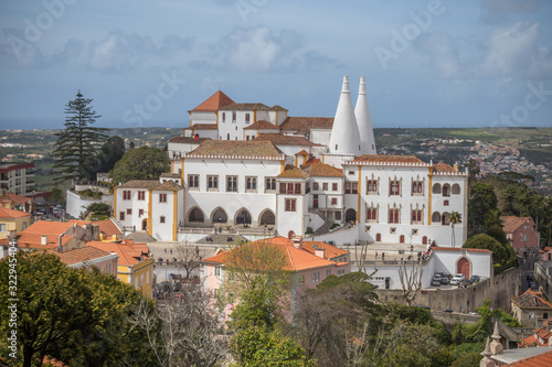 Fototapeta na szkło National palace of the Sintra, Sintra, Portugal