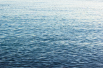 Wall Mural - calm blue water reservoir simple background perspective surface