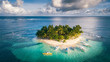 Siargao Islands Drone aerial view Philippines 