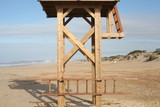 Fototapeta  - Lifeguard tower base